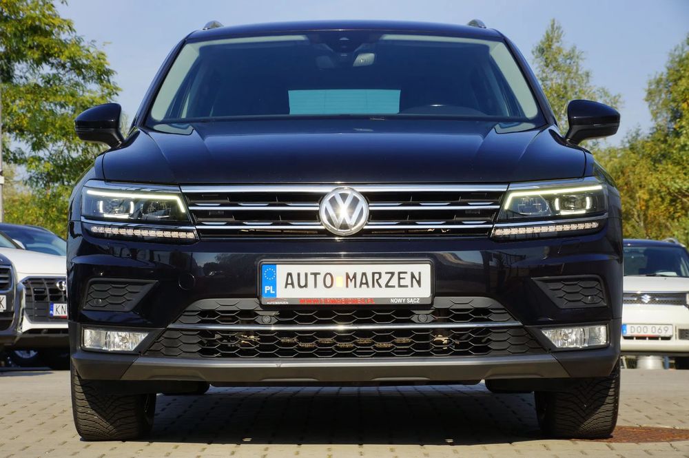 Volkswagen Tiguan 2.0 TDI CR 190 KM, 4x4, DSG, Kamera, Full LED, Webasto, Hak, GWARANCJA