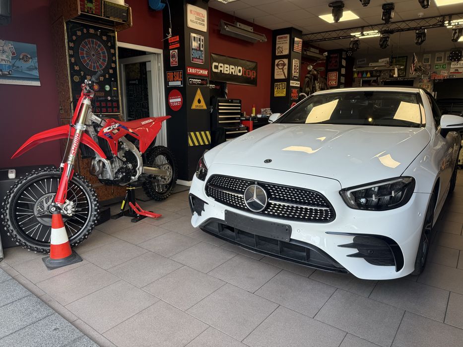 Mercedes Cabrio C E S CLE SL AMG dach szyba naprawa