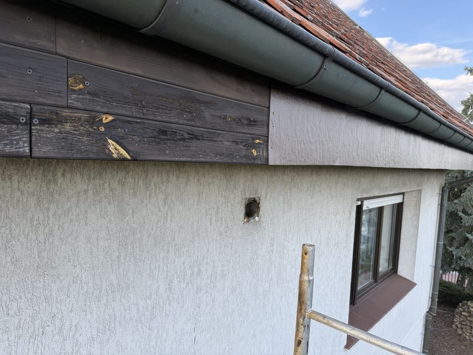 Wkończenia  szczytów dachowych