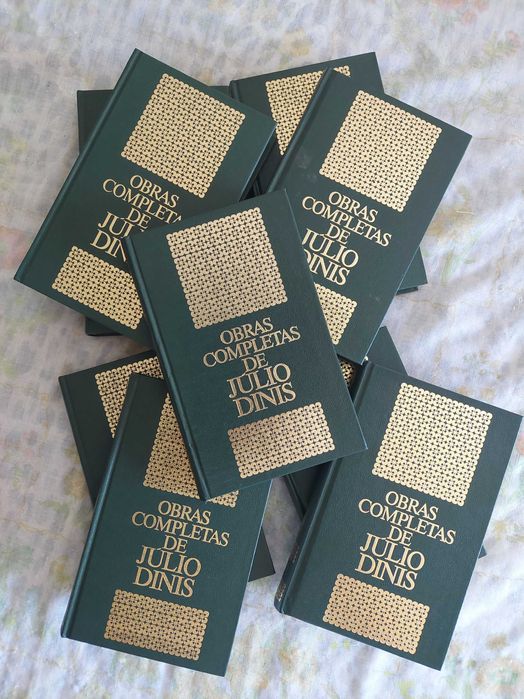 Livros Obras Completas de Júlio Dinis (9 volumes, completa)