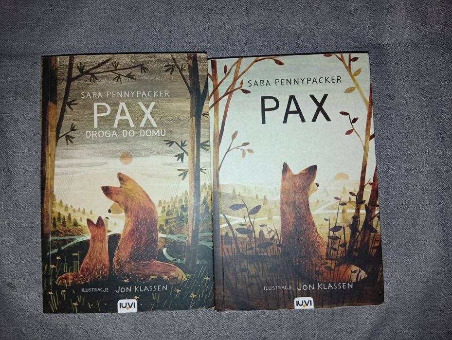 Sprzedam książki: „Pax” i „Pax droga do domu”
