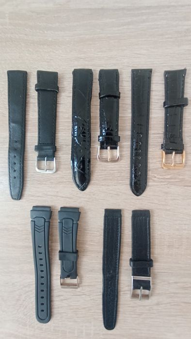 Ремінці до годинника  16 та 18 мм. мм.