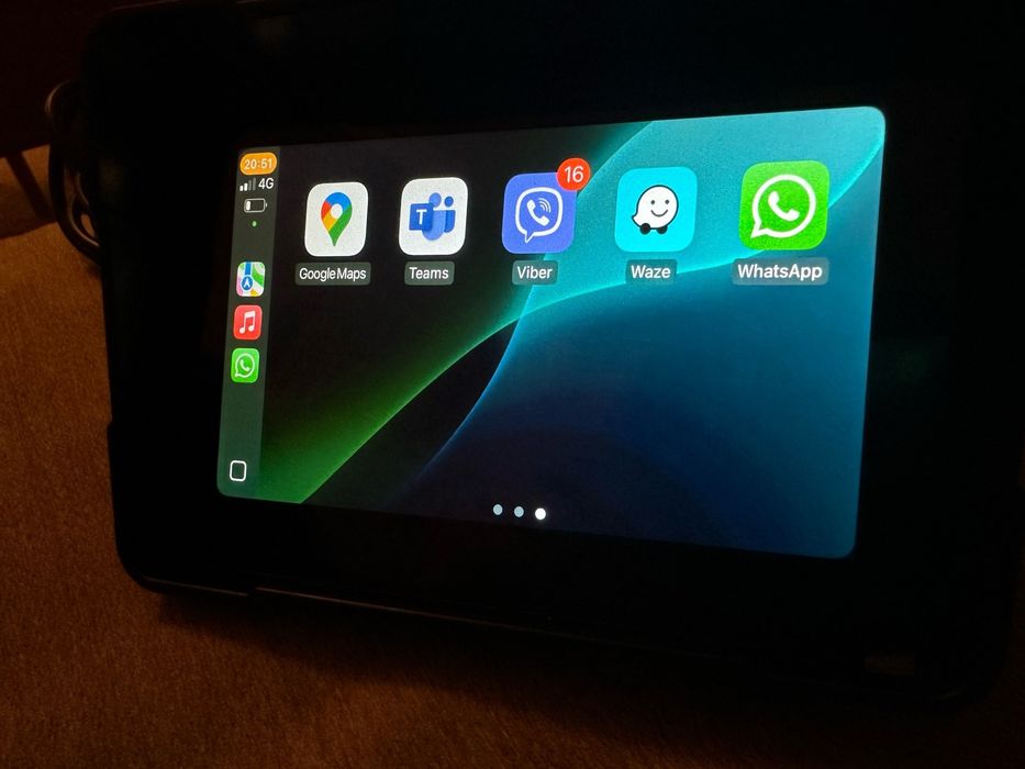 CarPlay Mota com Android Auto