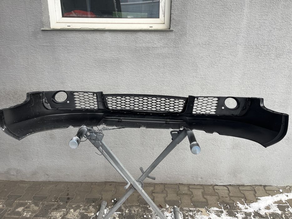 Dokładka zderzaka Audi A4 B6/B7 + kratki plastry miodu