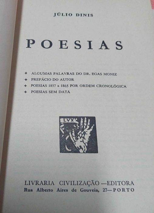 Poesias, de Júlio Dinis