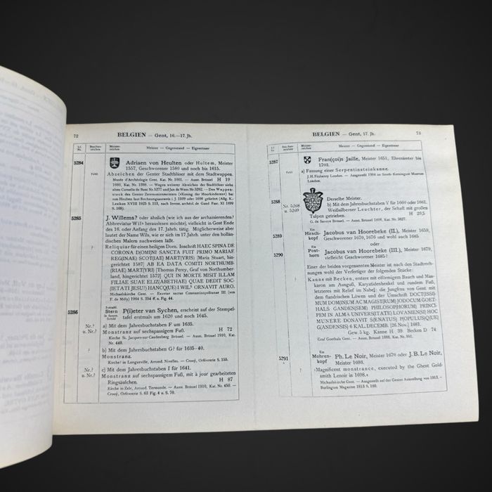 5 tomów cechy złotnicze 1922 Der Goldschmiede Merkzeichen B5/050203