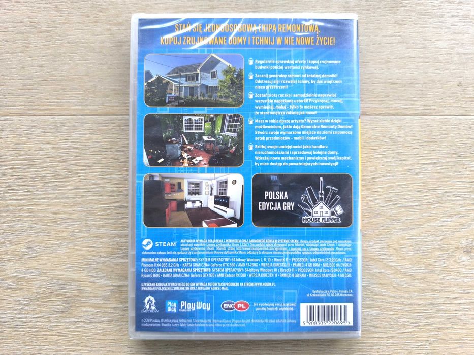 Generalne remonty domów - House Flipper [PC] (PL) - Nowa w folii