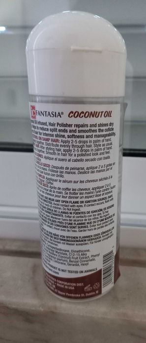 Óleo de coco para cabelo