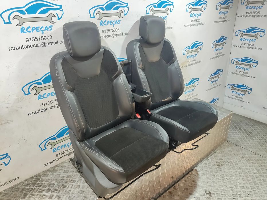 Conjunto Bancos Originais Frontais Frente Renault Clio IV 4 Pele