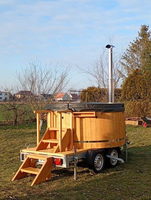 Sauna, jacuzzi i balia do schladzania -wynajem