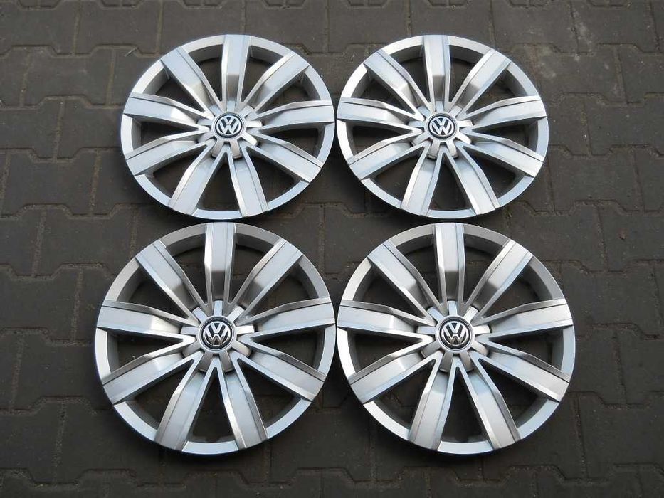 Kołpaki 17 VW Volkswagen Tiguan T-Roc Passat Sharan Caddy itp OE 5NA601147 stan bdb F.Vat