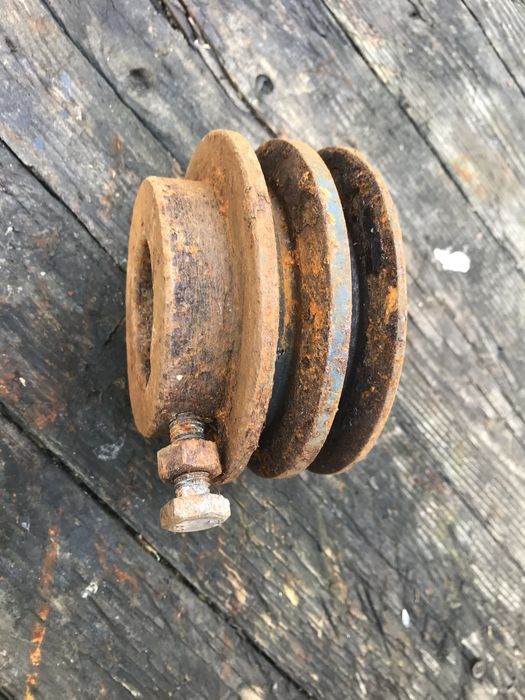 Шків 2-ох ручейний 115мм А. Шків 90мм А одноручейний