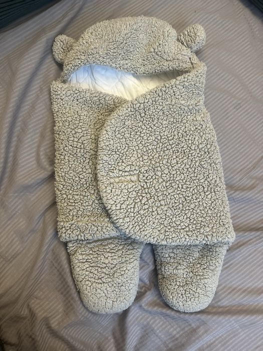 Конверт дитячий зимовий ведмедик теплий