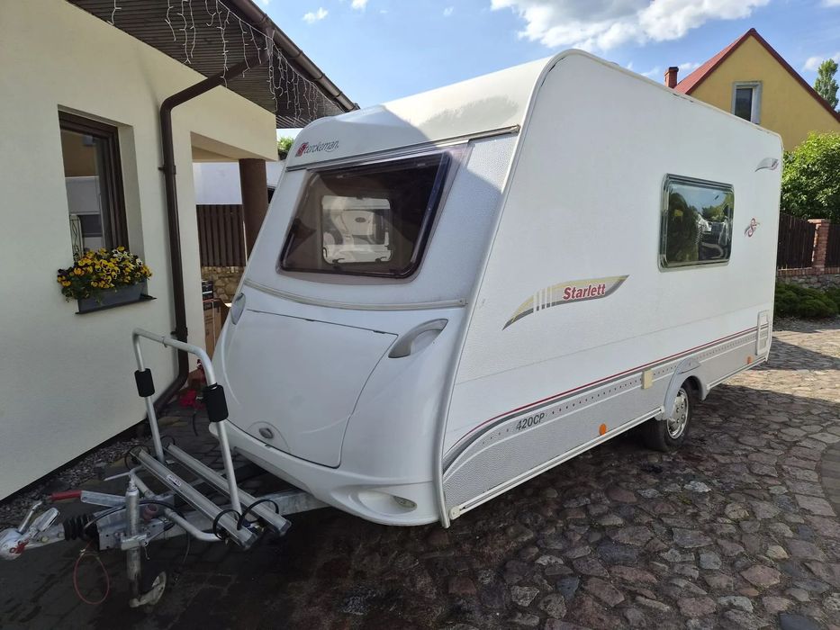 KNAUS 500 Sudwind  Solar, bagażnik na rowery, przyczepa kempingowa