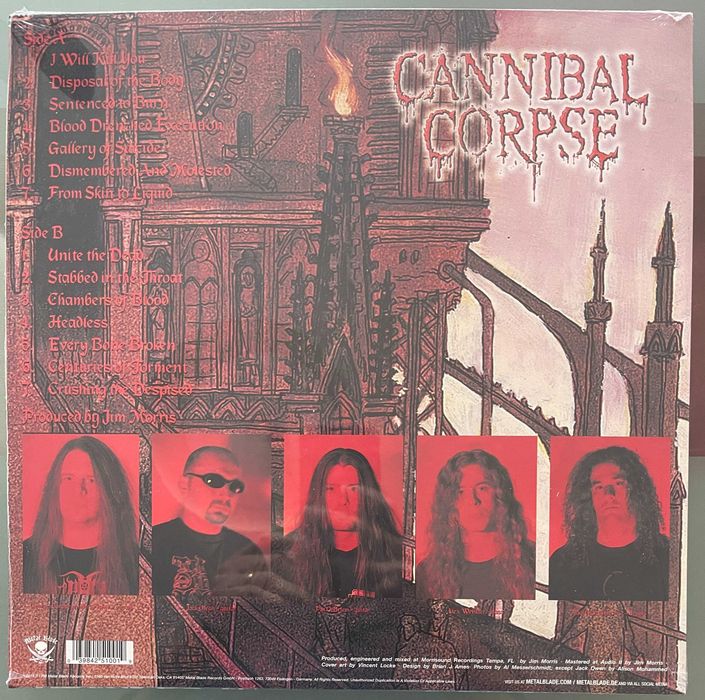 LP Cannibal Corpse - Gallery Of Suicide