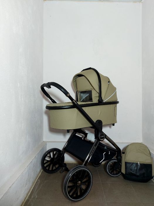 Коляска новинка 2025 року El.camino  Prestige  посилена амортизація