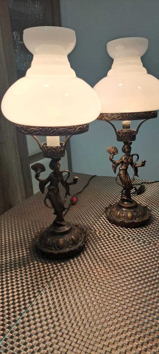 Conjunto candieiros Vintage