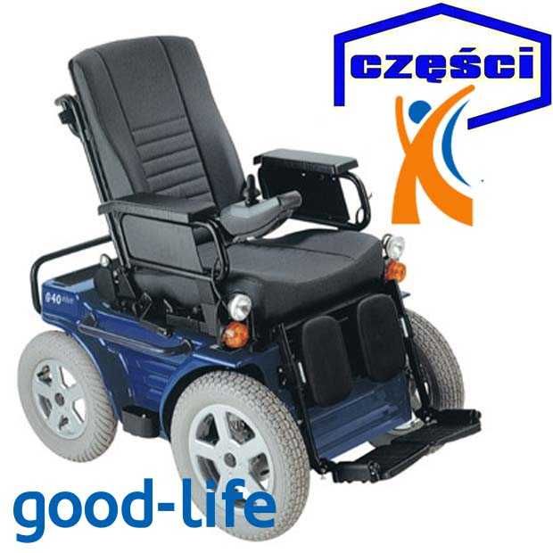 Wózek Invacare G40 - PRZEKŁANIA