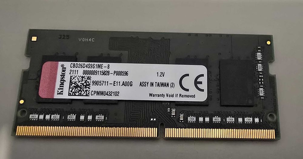 RAM 8GB DDR4 SO-DIMM Kingston 2666 MHz 1.20V PC4 QNAP