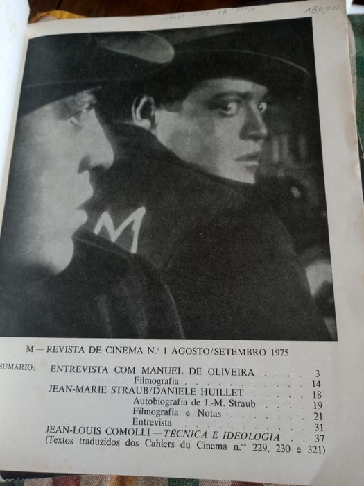 Lote prospectos catálogos  de cinema antigos