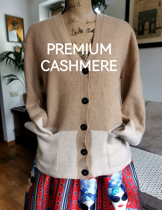 PREMIUM kaszmirowy sweter kasdigan