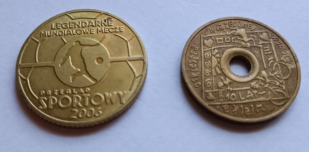 Monety okolicznościowa  WOŚP 2003 Przegląd sportowy 2006