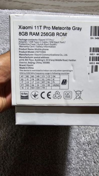 Xiaomi 11T PRO 256GB