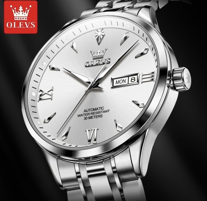 automatyczny zegarek OLEVS 9946 ze stali szlachetnej.