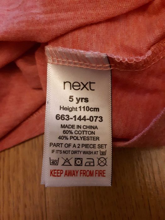 NEXT sukienka 5 lat rozmiar 110