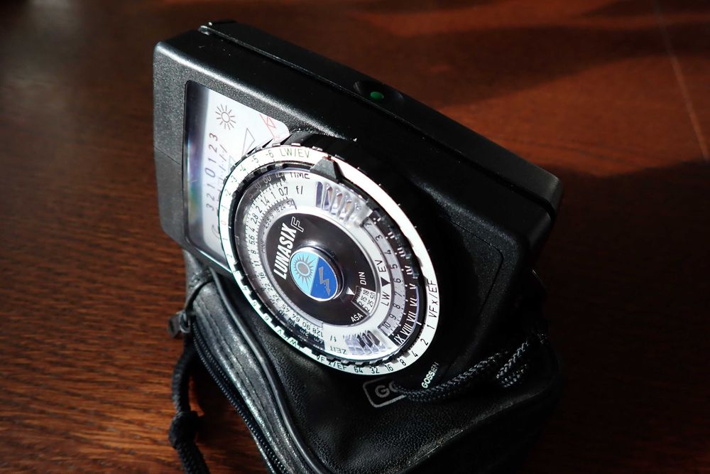 Światłomierz analogowy Gossen Lunasix F