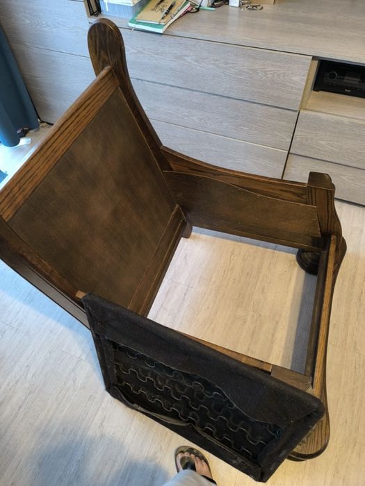 Stelaż drewniany fotela