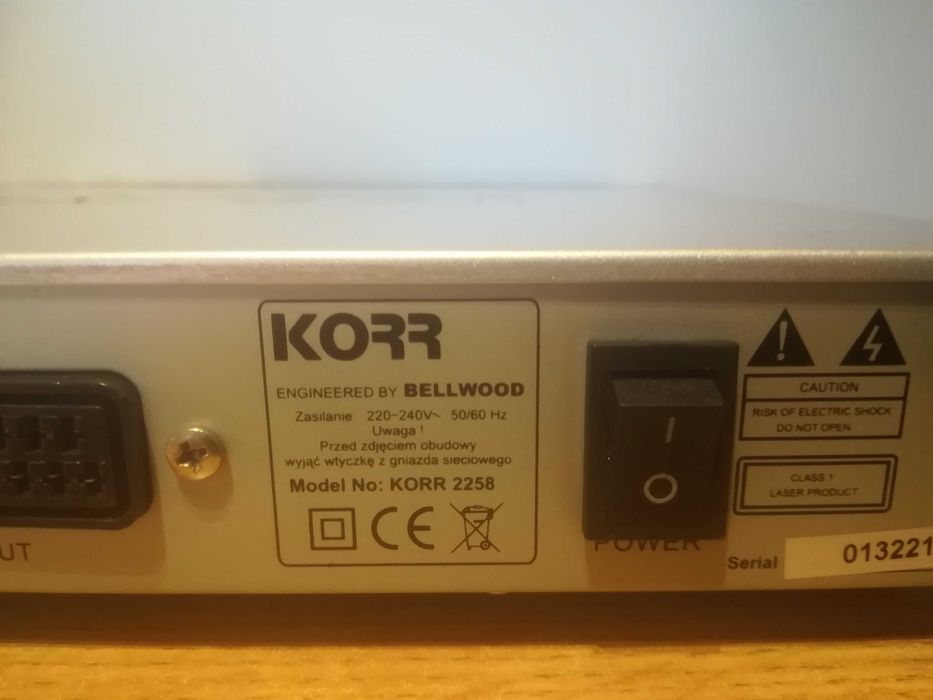 Sprzedam Odtwarzacz DVD KORR 2258