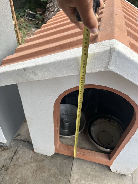 Casota para cão de grande porte (Betao)