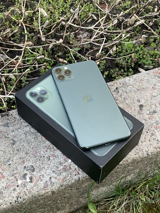iPhone 11 Pro Max 256GB зелений з новим акумулятором 100%