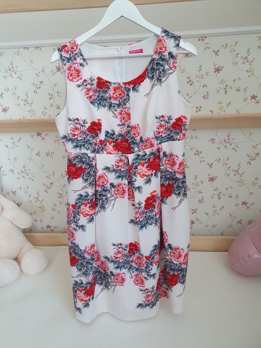 Sukienka ciążowa i do karmienia Happymum r. L