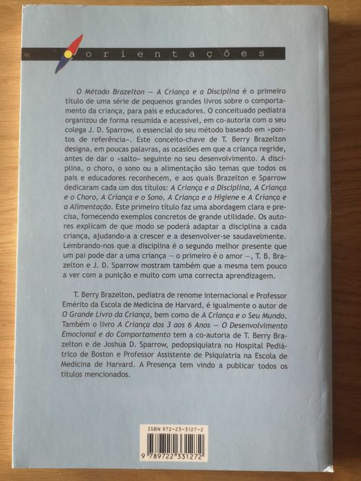 A Criança e a Disciplina,Brazelton