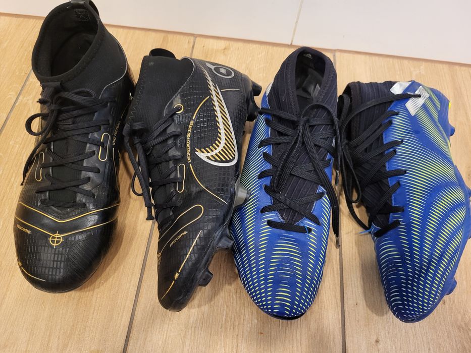 2 pary Nike 38 mercurial superfly 8 pro FG Junior Adidas Nemezis.3 FG