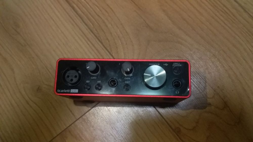 Focusrite Scarlett Solo 3rd Gen з оригінальним проводом
