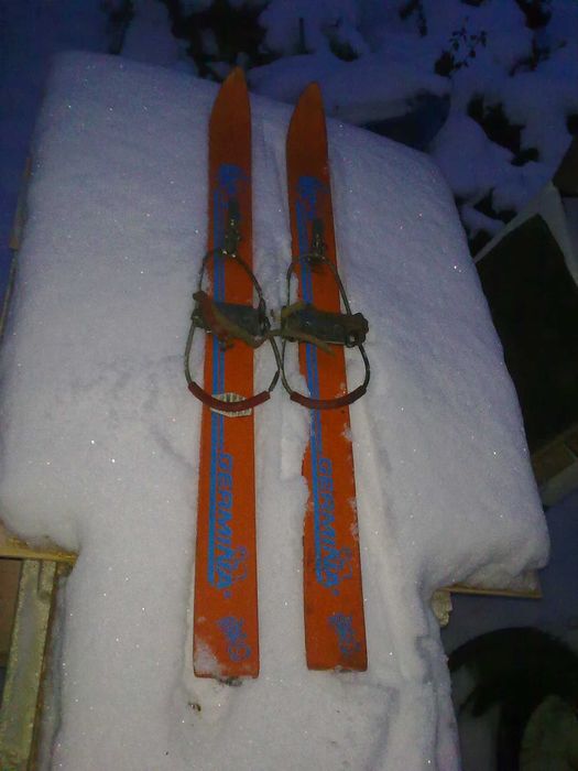Narty dla dzieci 87 cm PRL