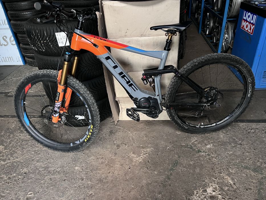 Електро велосипед 27.5 CUBE STEREO HYBRID 160 2018 дво підвіс куб 20"