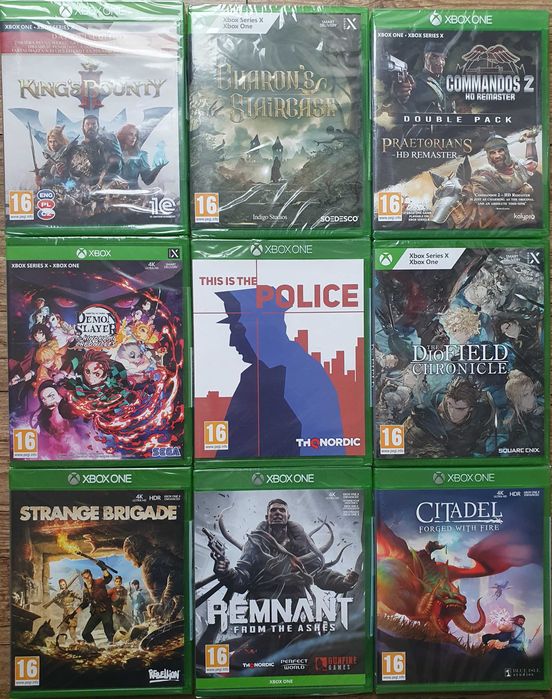 Gry Xbox one / series x duży wybór