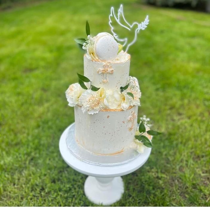 Tort TORTY BEZA URODZINY  Chrzest Wesele urodziny Przepyszne