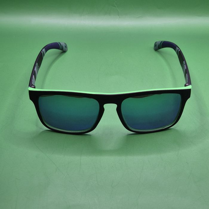 Okulary przeciwsłoneczne polaryzacyjne zielone lustrzanki +Etui Gratis