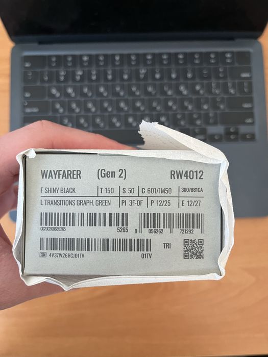 Окуляри Ray-Ban Meta Wayfarer Gen 2