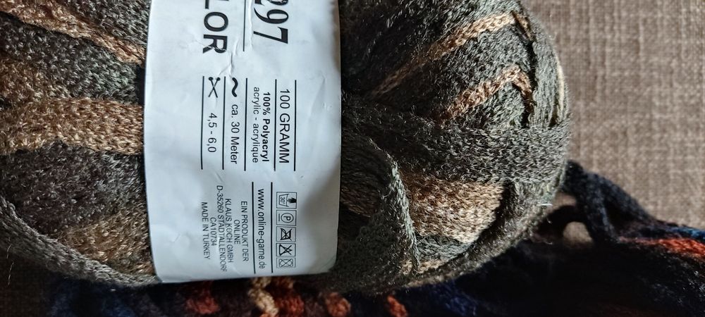 Włóczka cieniowana 20 dkg