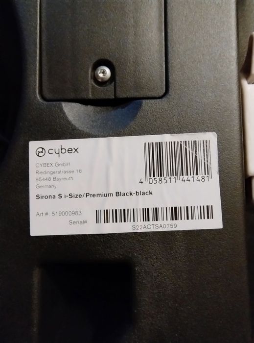 Fotelik Cybex sirona s i-size