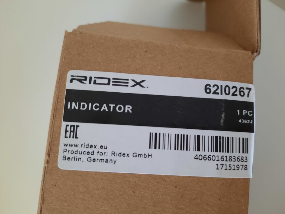 Vidro pisca Toyota novo