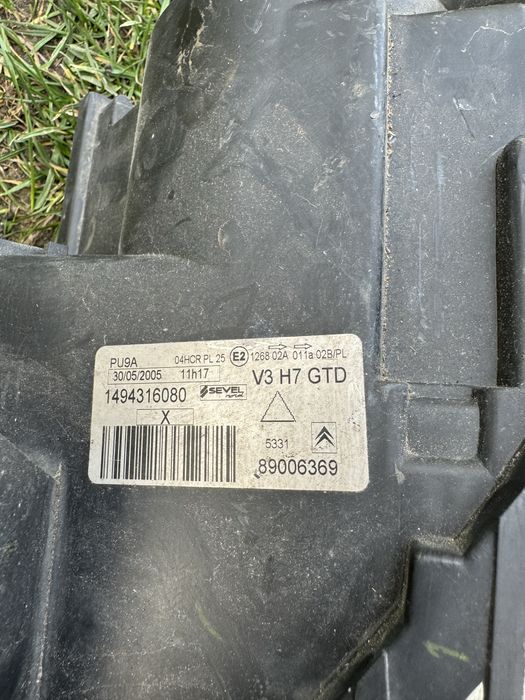 Фари Citroen C8 Пасат В 5