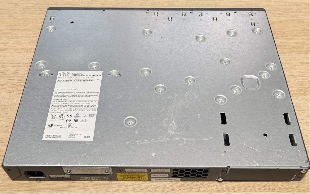 Cisco WS-C2960X-24PS-L24-Port Gigabit PoE Switch