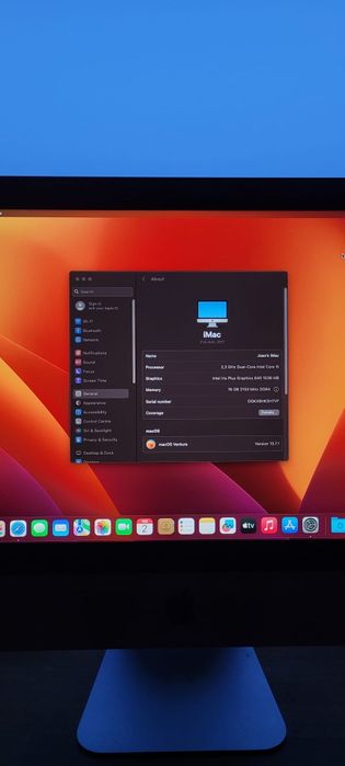 iMac 2017 21.5 polegadas